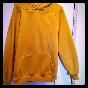 Yellow hoodie
